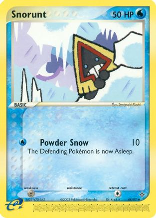 Snorunt (/97) [EX: Dragon] Pokemon Single Pokémon