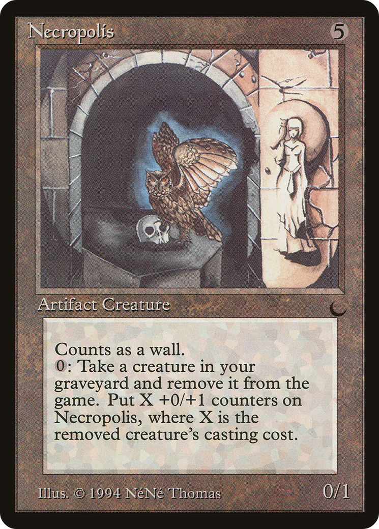 Necropolis (DRK-105) [Oldschool] The Dark MTG Single Wizards of the Coast