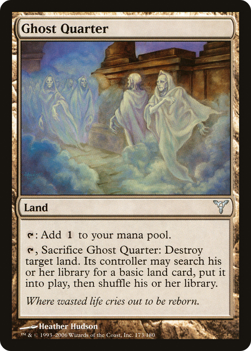 Ghost Quarter (DIS-173) [Dissension] MTG Single Wizards of the Coast