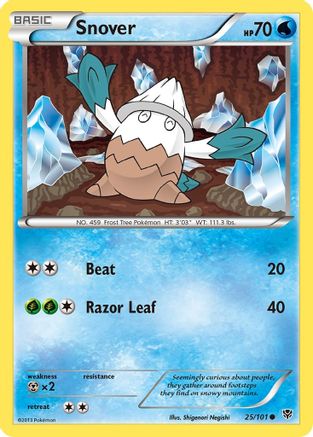 Snover (/101) [BW: Plasma Blast] Pokemon Single Pokémon