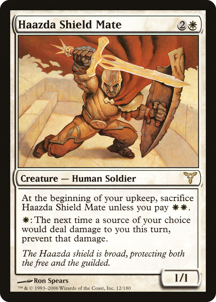 Haazda Shield Mate (DIS-012) [Dissension] MTG Single Wizards of the Coast