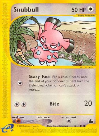 Snubbull (/144) Reverse Holofoil [Vintage: Skyridge] Pokemon Single Pokémon