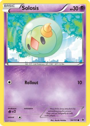 Solosis (/101) Reverse Holofoil [BW: Noble Victories] Pokemon Single Pokémon