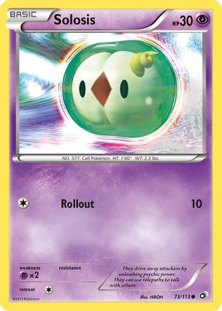 Solosis (73) (/113) Reverse Holofoil [BW: Legendary Treasures] Pokemon Single Pokémon