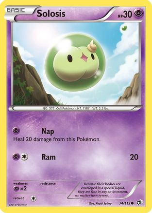 Solosis (74) (/113) Reverse Holofoil [BW: Legendary Treasures] Pokemon Single Pokémon