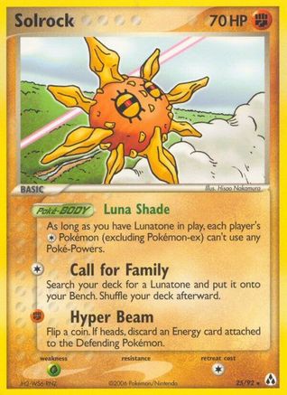 Solrock (/92) [Legend Maker] Pokemon Single Pokémon