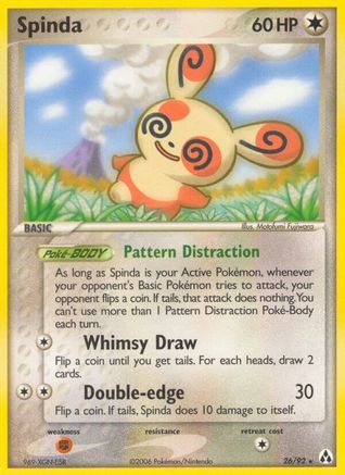 Spinda (/92) Reverse Holofoil [EX: Legend Maker] Pokemon Single Pokémon