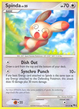 Spinda (17/17) [Promos: POP Series 7] Pokemon Single Pokémon
