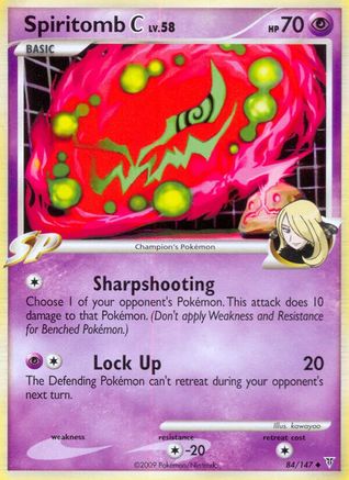 Spiritomb C (/147) [Platinum: Supreme Victors] Pokemon Single Pokémon