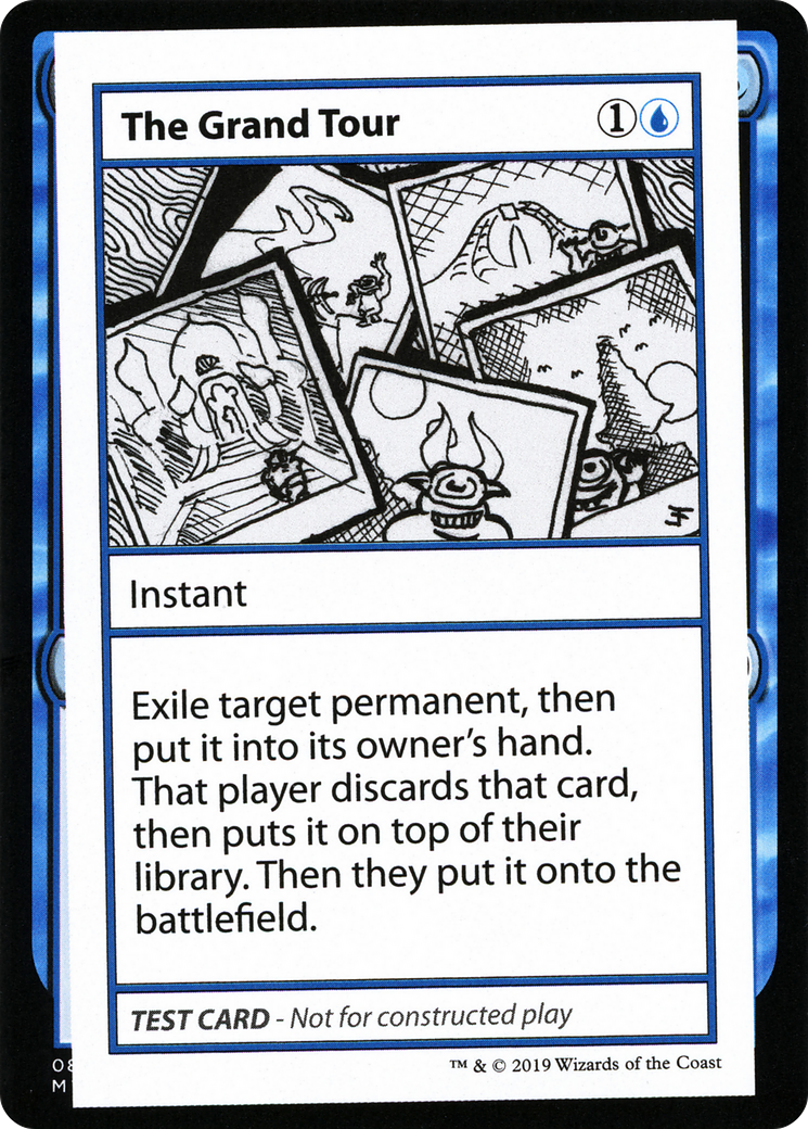The Grand Tour (CMB1-030) [Mystery Booster] Playtest Cards 2021 MTG Single Wizards of the Coast