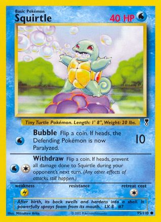 Squirtle (95/110) - [Vintage: Legendary Collection] Pokemon Single Pokémon