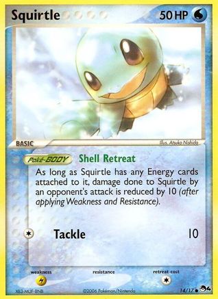 Squirtle 14/17 [Promos: POP Series 4] Pokemon Single Pokémon