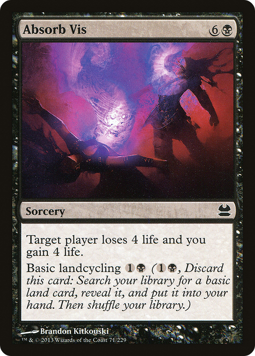Absorb Vis (MMA-071) [Modern Masters] MTG Single Wizards of the Coast
