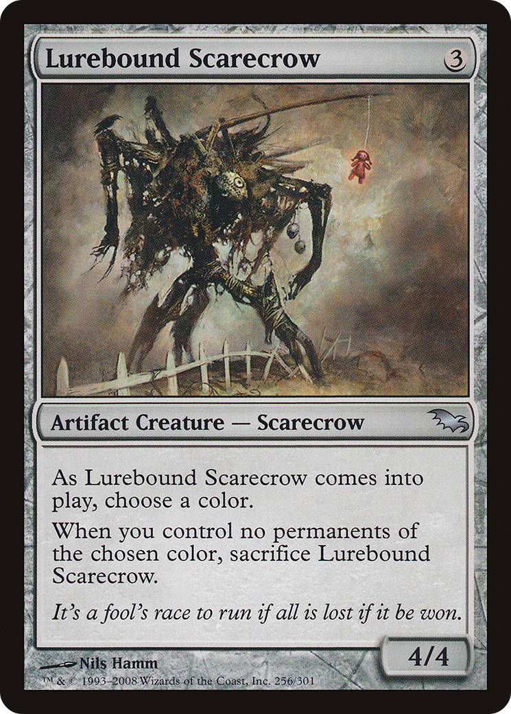 Lurebound Scarecrow (SHM-256) [Shadowmoor] Foil MTG Single Wizards of the Coast