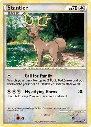 Stantler (/95) [HGSS: Unleashed] Pokemon Single Pokémon