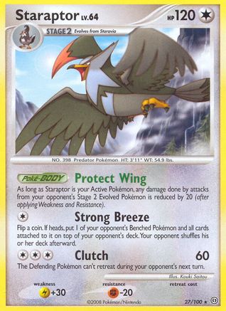 Staraptor (/100) [Stormfront] Pokemon Single Pokémon
