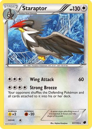 Staraptor (/116) [BW: Plasma Freeze] Pokemon Single Pokémon