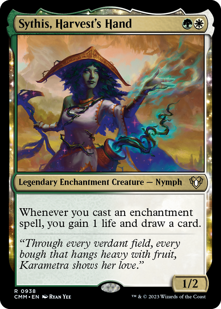 Sythis, Harvest's Hand (CMM-938) [Commander Masters] MTG Single Wizards of the Coast