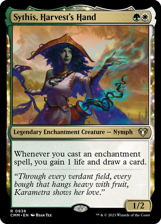 Sythis, Harvest's Hand (CMM-938) [Commander Masters] MTG Single Wizards of the Coast