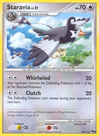 Staravia 010/015 [Promos: POP Series 6] Pokemon Single Pokémon
