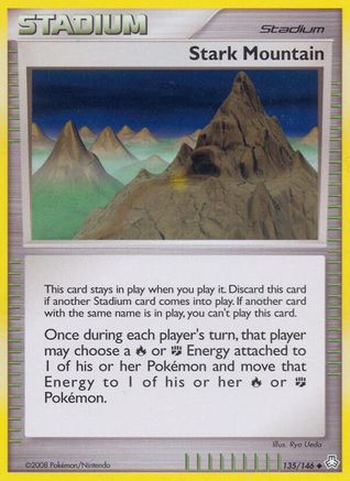Stark Mountain (/146) Reverse Holofoil [DP: Legends Awakened] Pokemon Single Pokémon