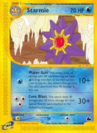 Starmie (44) (/144) Reverse Holofoil [Vintage: Skyridge] Pokemon Single Pokémon