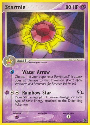 Starmie (/101) Reverse Holofoil [EX: Hidden Legends] Pokemon Single Pokémon