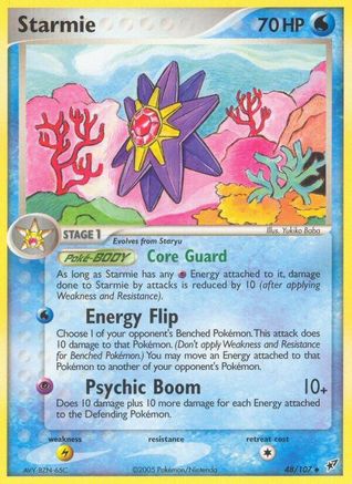 Starmie (/107) [EX: Deoxys] Pokemon Single Pokémon