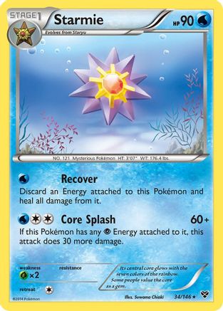 Starmie (/146) Reverse Holofoil [XY: Base Set] Pokemon Single Pokémon