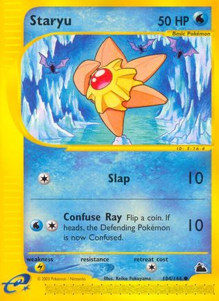 Staryu (104) (/144) Reverse Holofoil [Vintage: Skyridge] Pokemon Single Pokémon