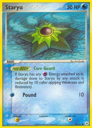 Staryu (/101) Reverse Holofoil [EX: Hidden Legends] Pokemon Single Pokémon