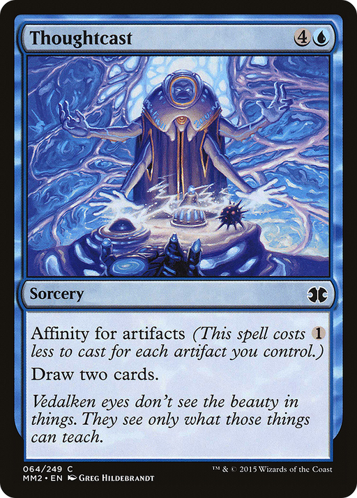 Thoughtcast (MM2-064) [Modern Masters 2015] Foil MTG Single Modern Masters 2015
