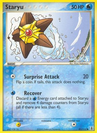 Staryu - 085/113 (85/113) Reverse Holofoil [EX: Delta Species] Pokemon Single Pokémon
