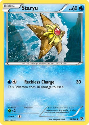 Staryu (/146) Reverse Holofoil [XY: Base Set] Pokemon Single Pokémon