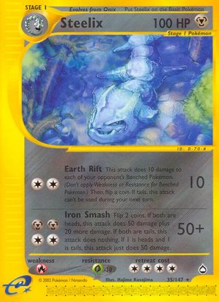 Steelix (/147) Reverse Holofoil [Vintage: Aquapolis] Pokemon Single Pokémon