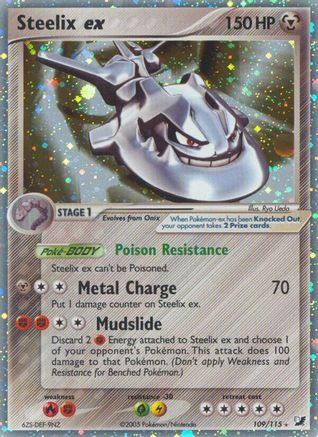 Steelix ex (/115) Holofoil [EX: Unseen Forces] Pokemon Single Pokémon