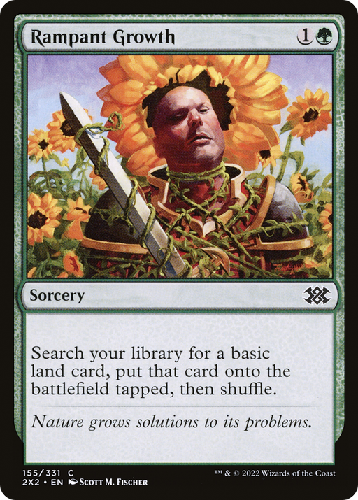 Rampant Growth (2X2-155) [Double Masters 2022] MTG Single Wizards of the Coast