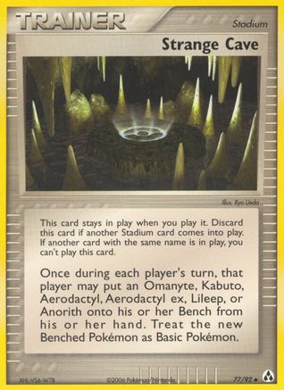 Strange Cave (/92) Reverse Holofoil [EX: Legend Maker] Pokemon Single Pokémon