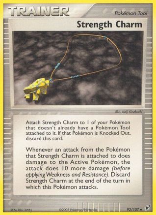 Strength Charm (/107) [EX: Deoxys] Pokemon Single Pokémon