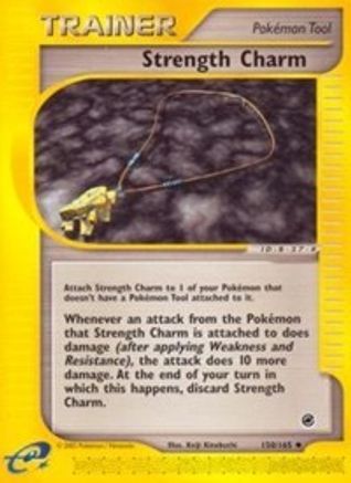 Strength Charm (/165) Reverse Holofoil [Vintage: Expedition] Pokemon Single Pokémon
