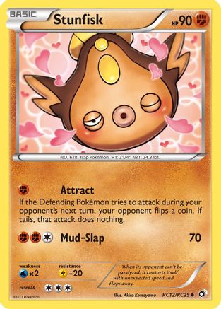 Stunfisk (RC12/113) Holofoil [BW: Legendary Treasures Radiant Collection] Pokemon Single Pokémon