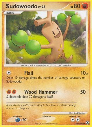 Sudowoodo (/100) Reverse Holofoil [Majestic Dawn] Pokemon Single Pokémon
