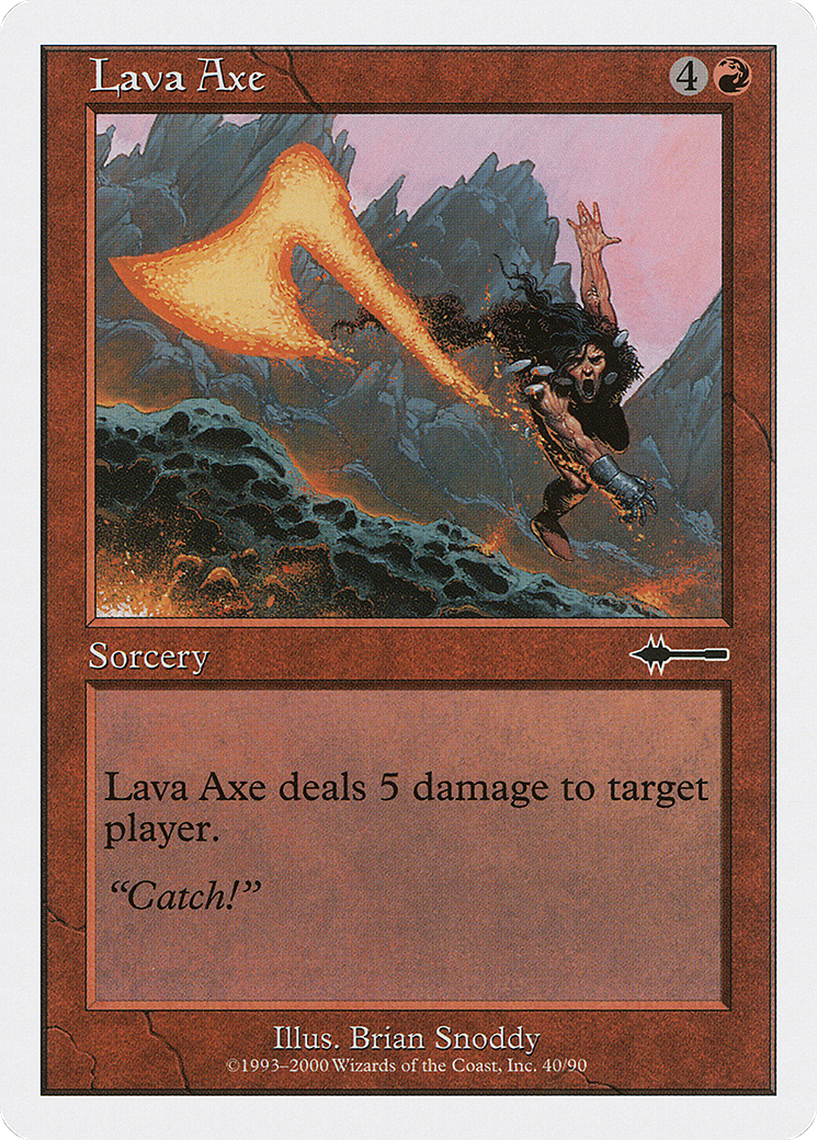 Lava Axe (BTD-040) [Misc] Beatdown Box Set MTG Single Wizards of the Coast