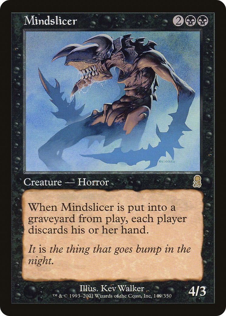 Mindslicer (ODY-149) [Odyssey] Foil MTG Single Wizards of the Coast
