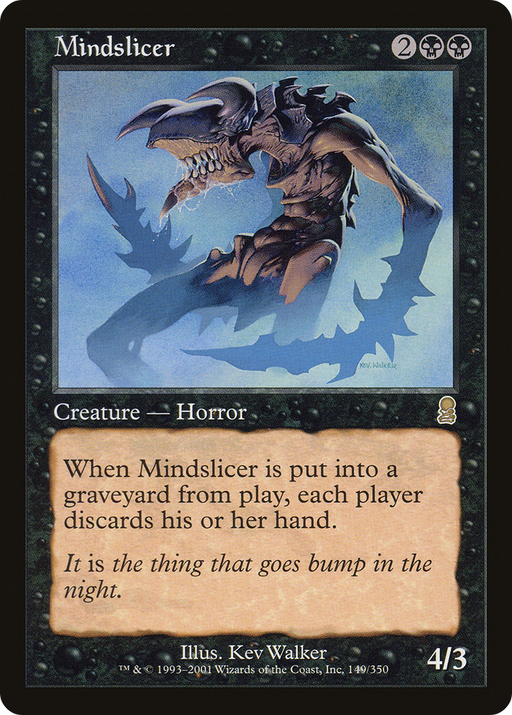 Mindslicer (ODY-149) [Odyssey] Foil MTG Single Wizards of the Coast
