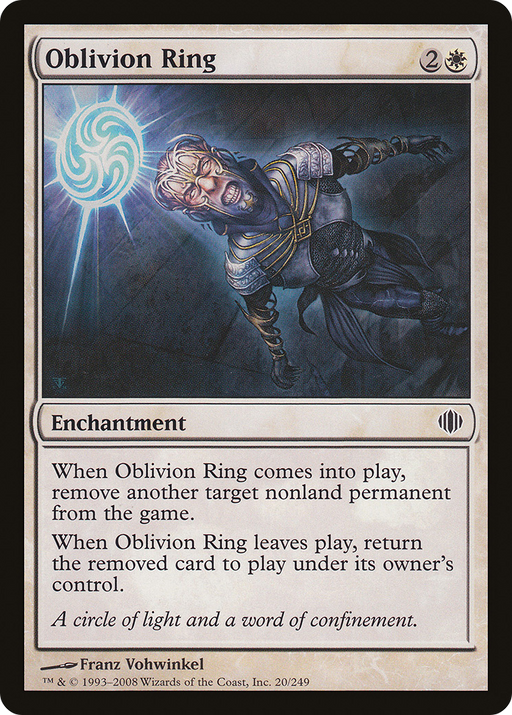 Oblivion Ring (ALA-020) [Shards of Alara] Foil MTG Single Wizards of the Coast