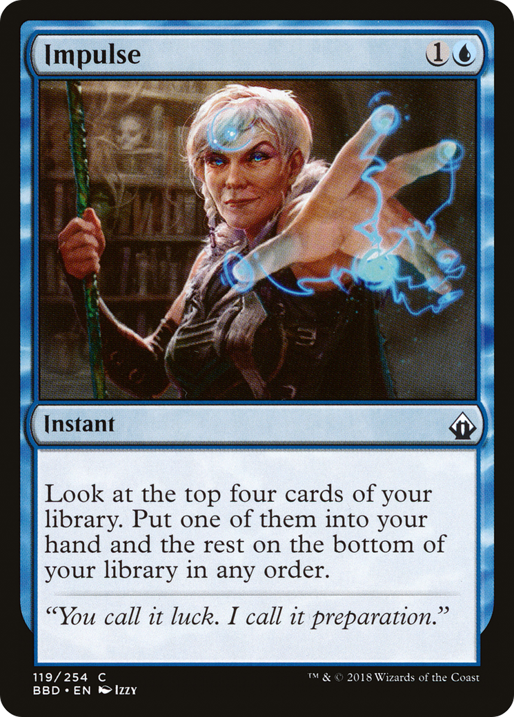 Impulse (BBD-119) [Battlebond] Foil MTG Single Wizards of the Coast