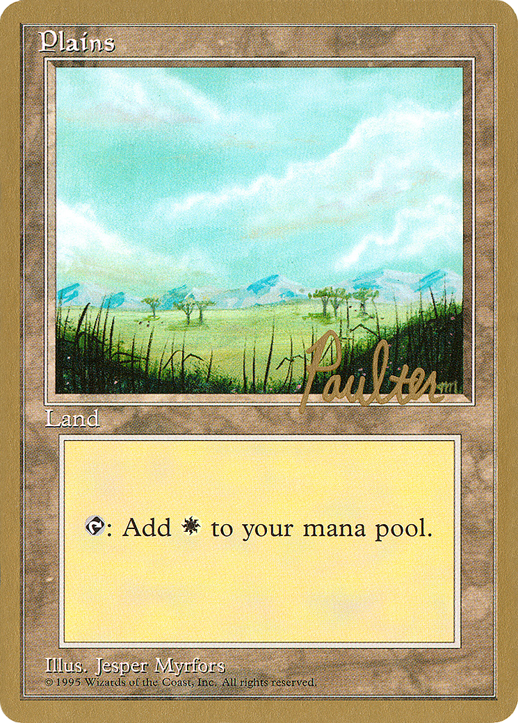 Plains (WCD-PP365) [Misc] Pro Tour Collector Set MTG Single Wizards of the Coast