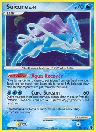 Suicune (/132) Reverse Holofoil [Secret Wonders] Pokemon Single Pokémon