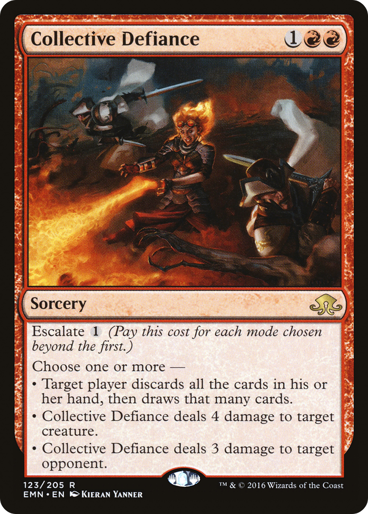 Collective Defiance (EMN-123) [Eldritch Moon] Foil MTG Single Wizards of the Coast